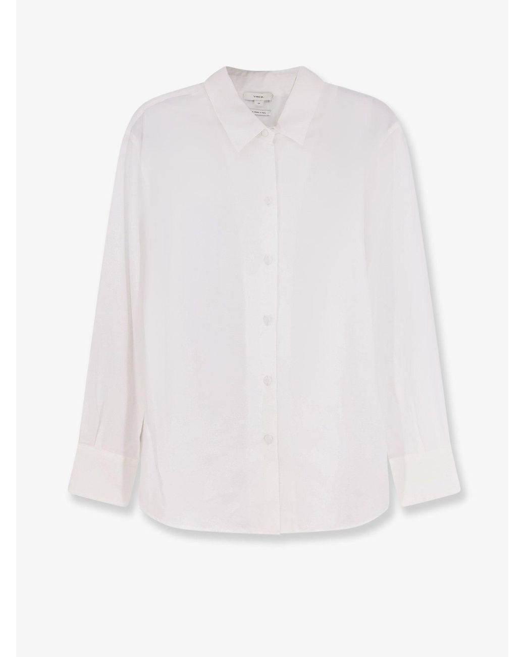 Vince White Lyocell Shirt