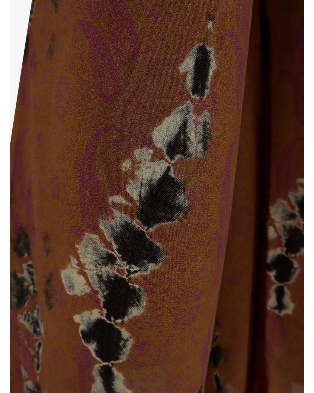 Mes Demoiselles Brown Nolan Silk Trousers