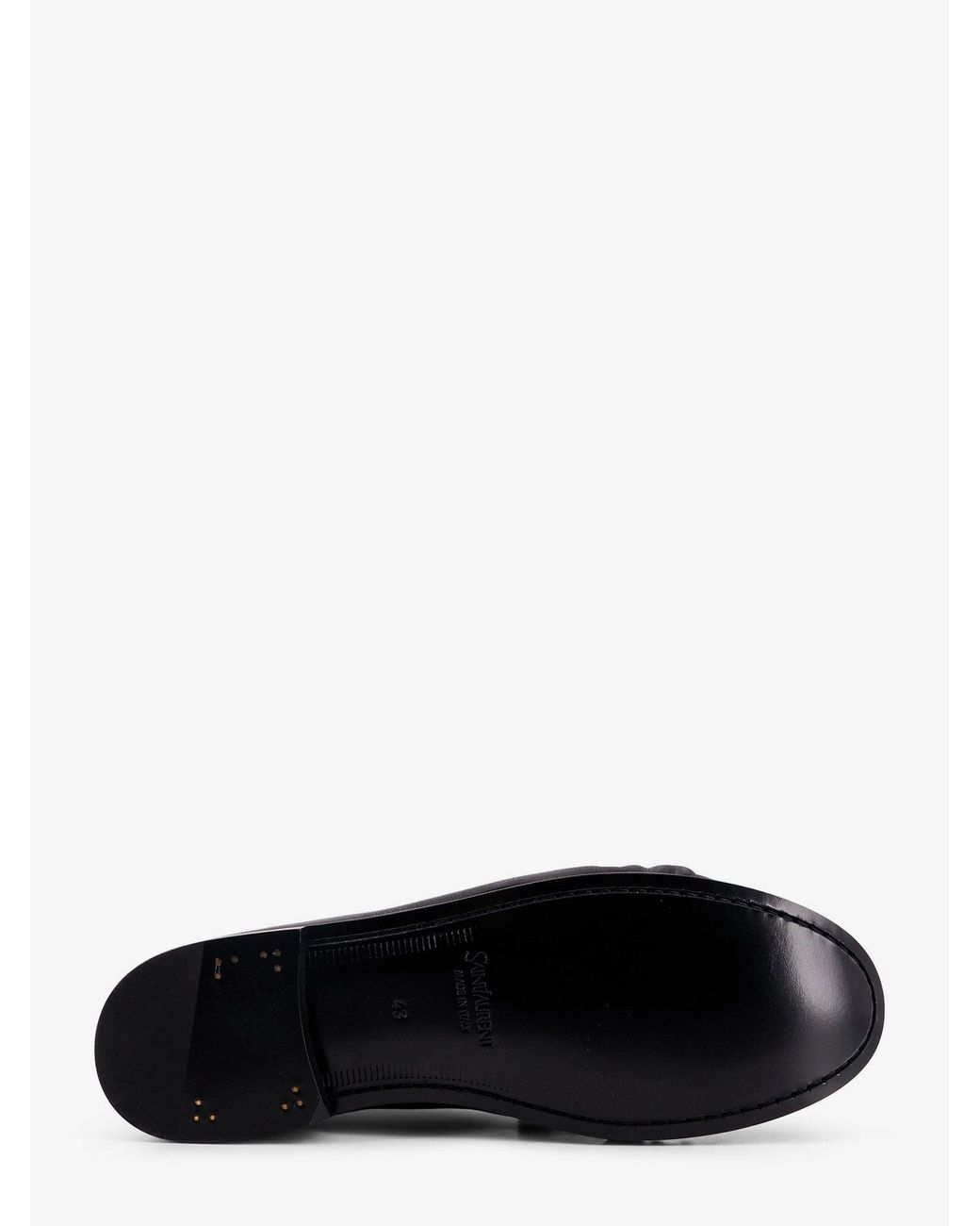 Saint Laurent White Le Loafer Leather Loafer for men