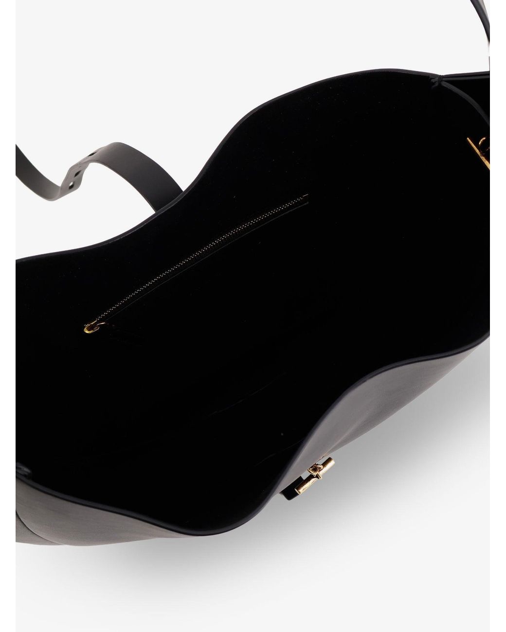 MINOBOSSI Black Liz Leather Crossbody Bag