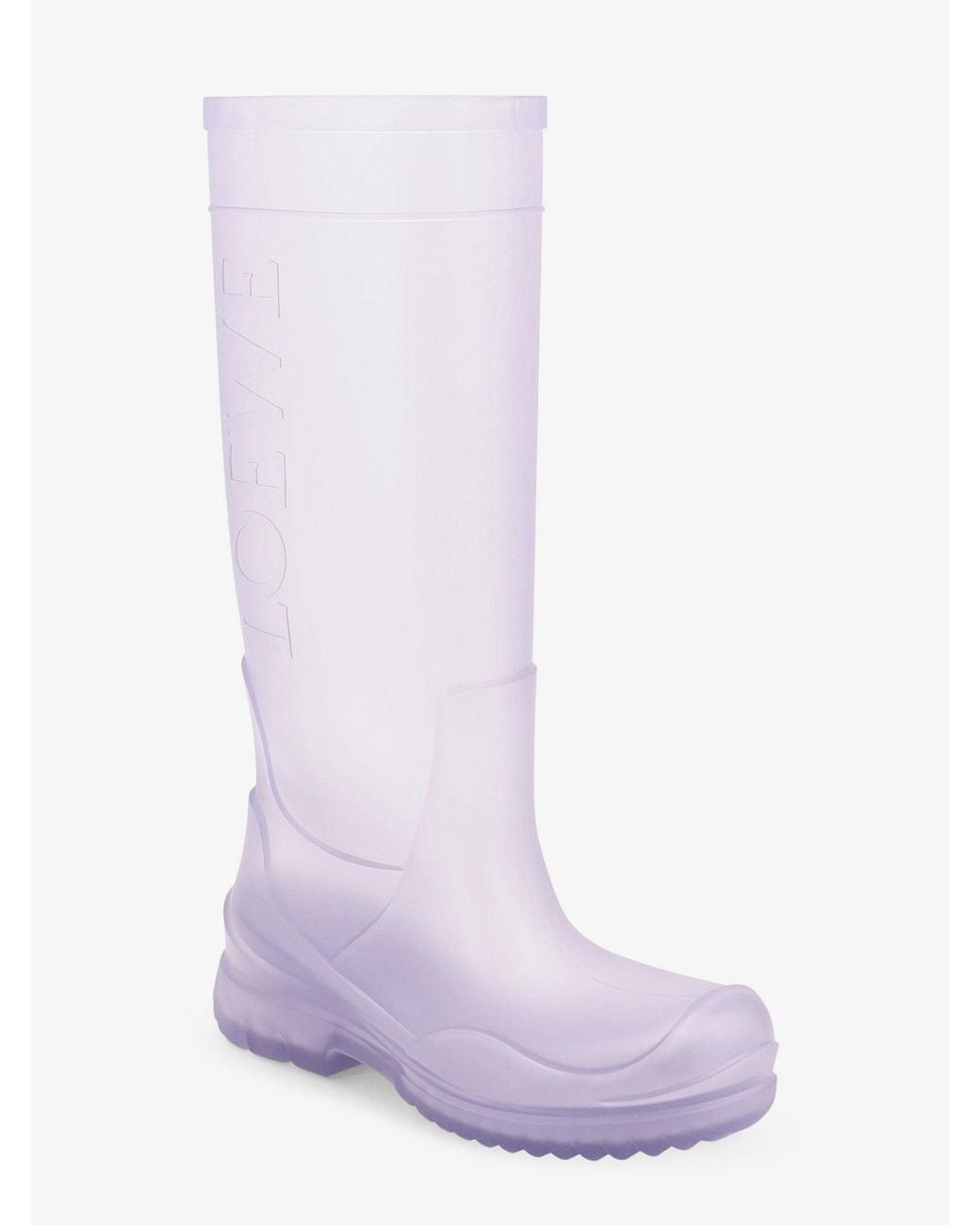Loewe Purple Rubber Rain Boots