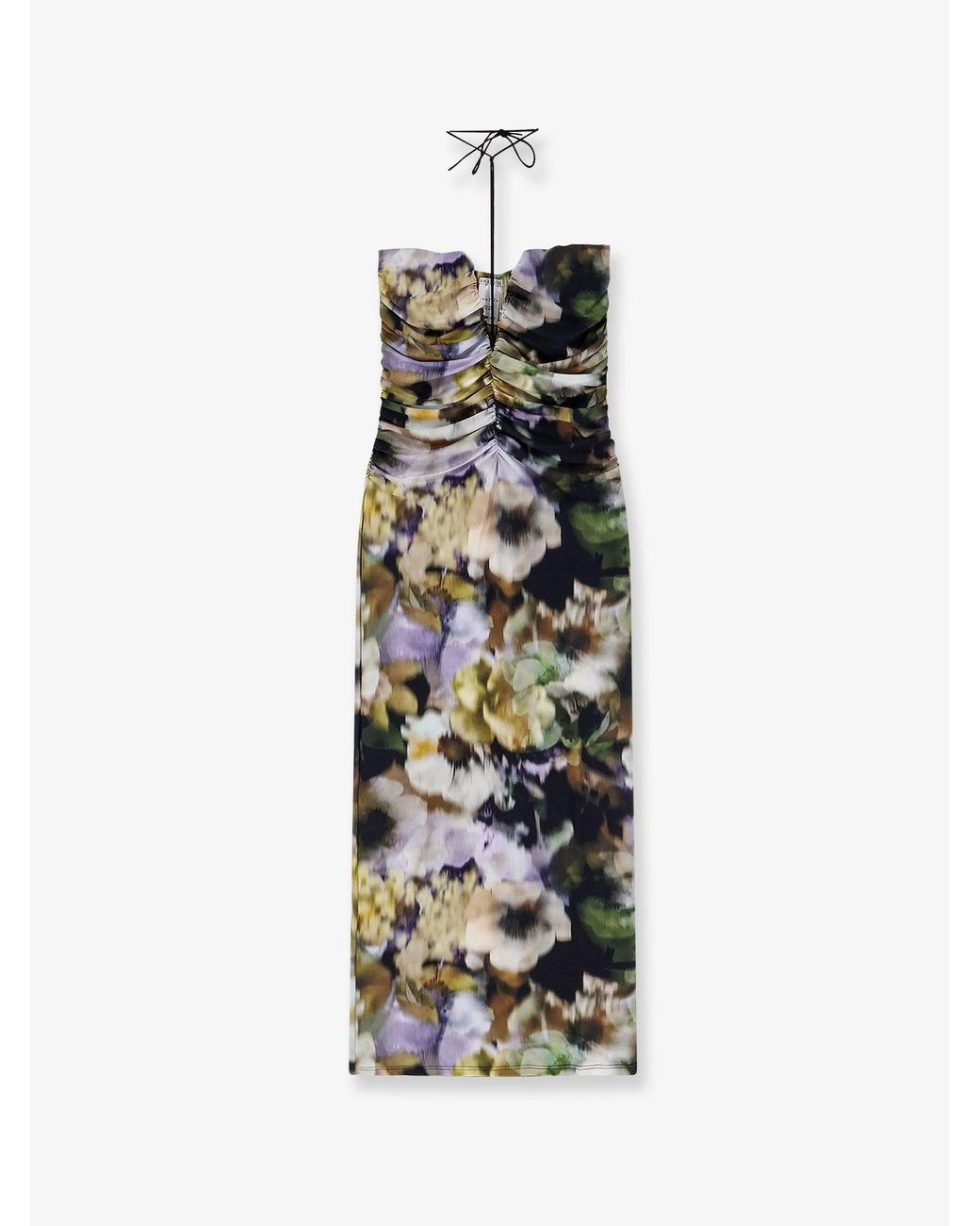 Amazuìn White Natalie Jersey Dress