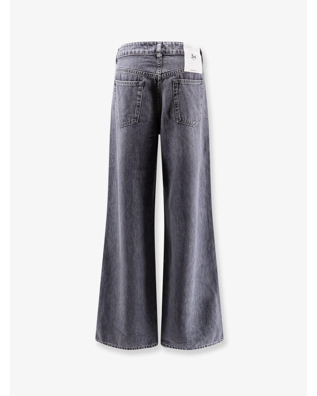 3x1 Blue The Kat Cotton And Lyocell Jeans