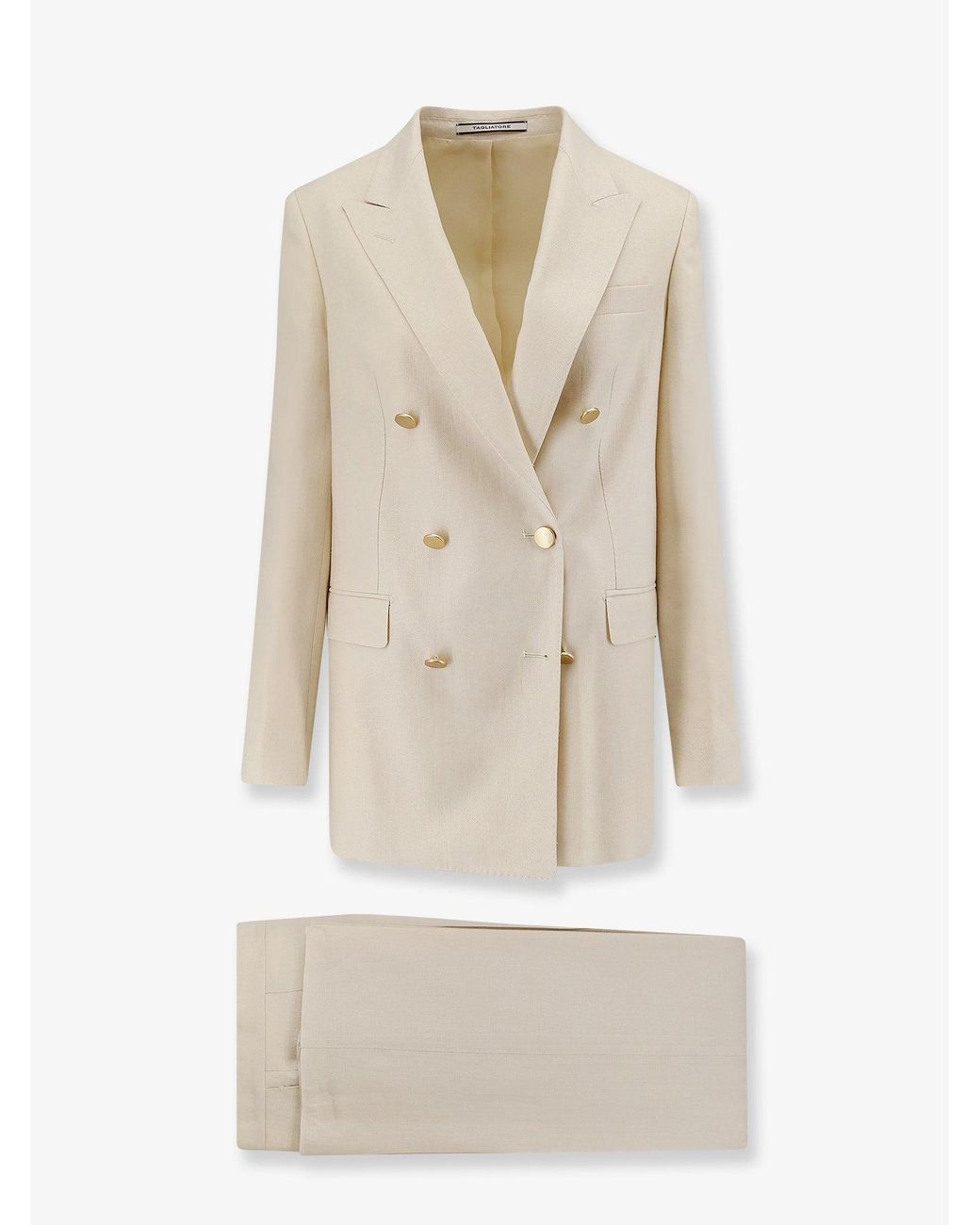 Tagliatore Natural Jasmine Linen Suit