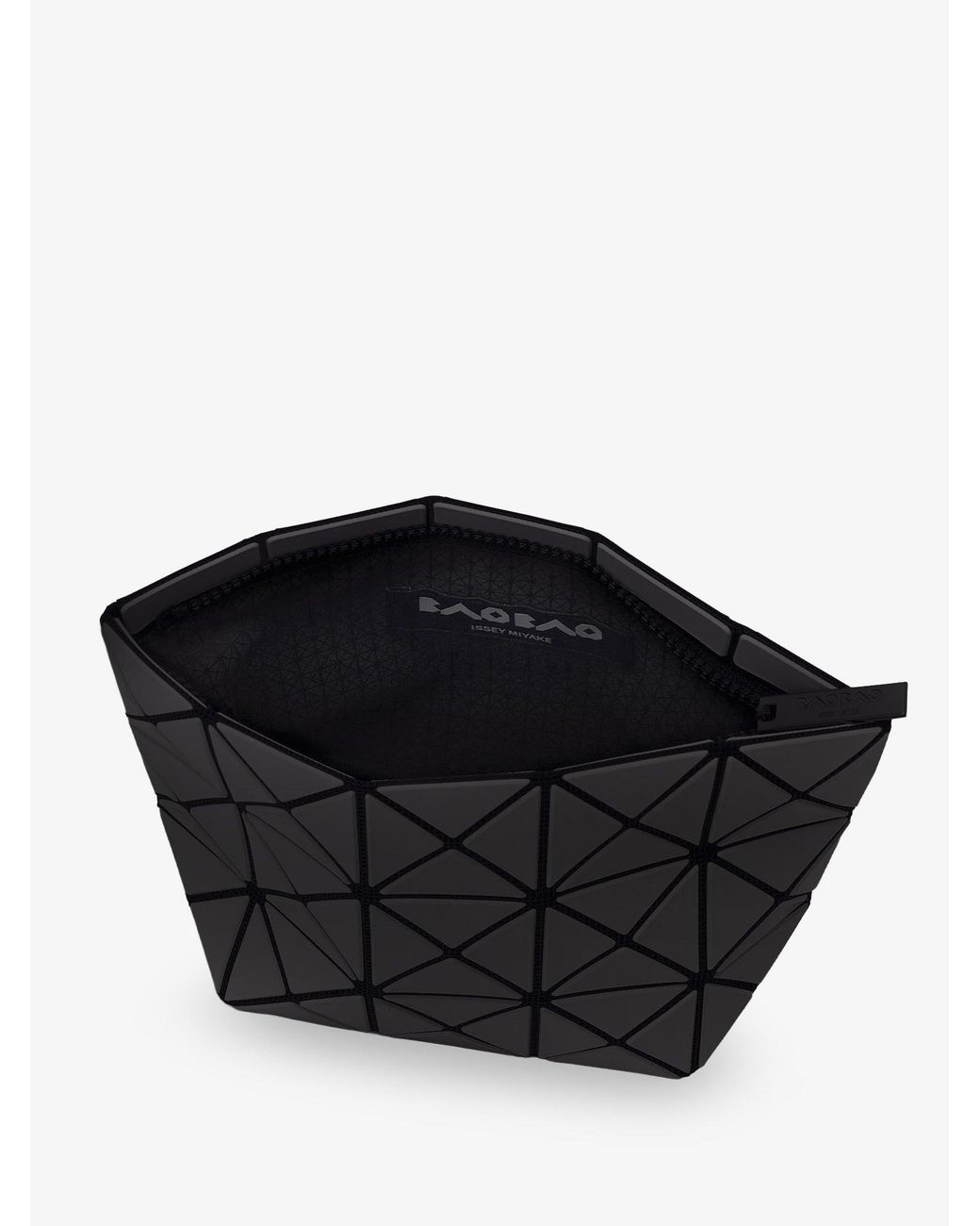 Issey Miyake White Prism Pvc Pouch