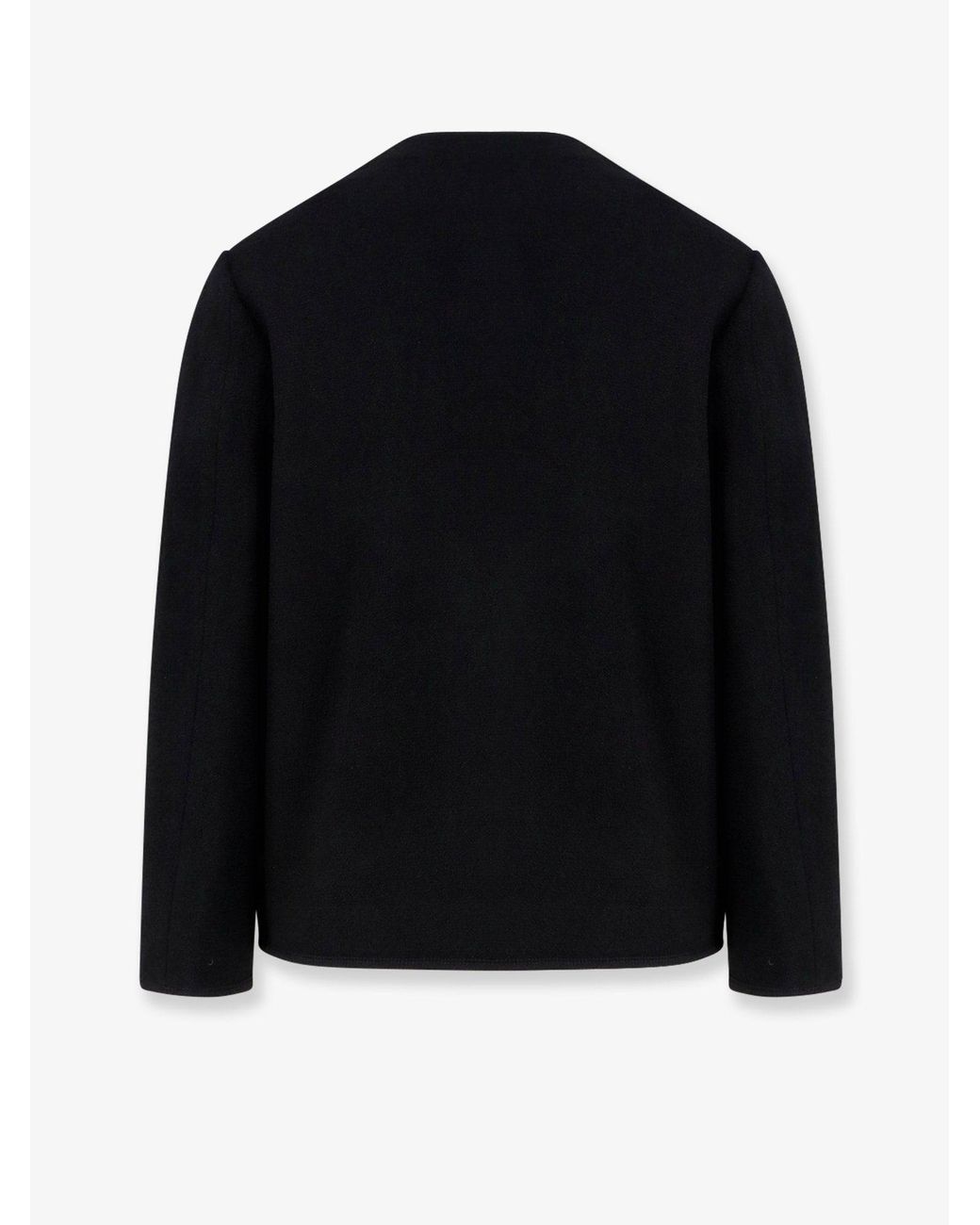 TONYWACK Black Tweed Blazer for men