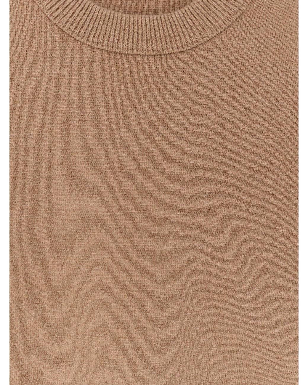 Alpha Studio Natural Wool Blend Sweater for men