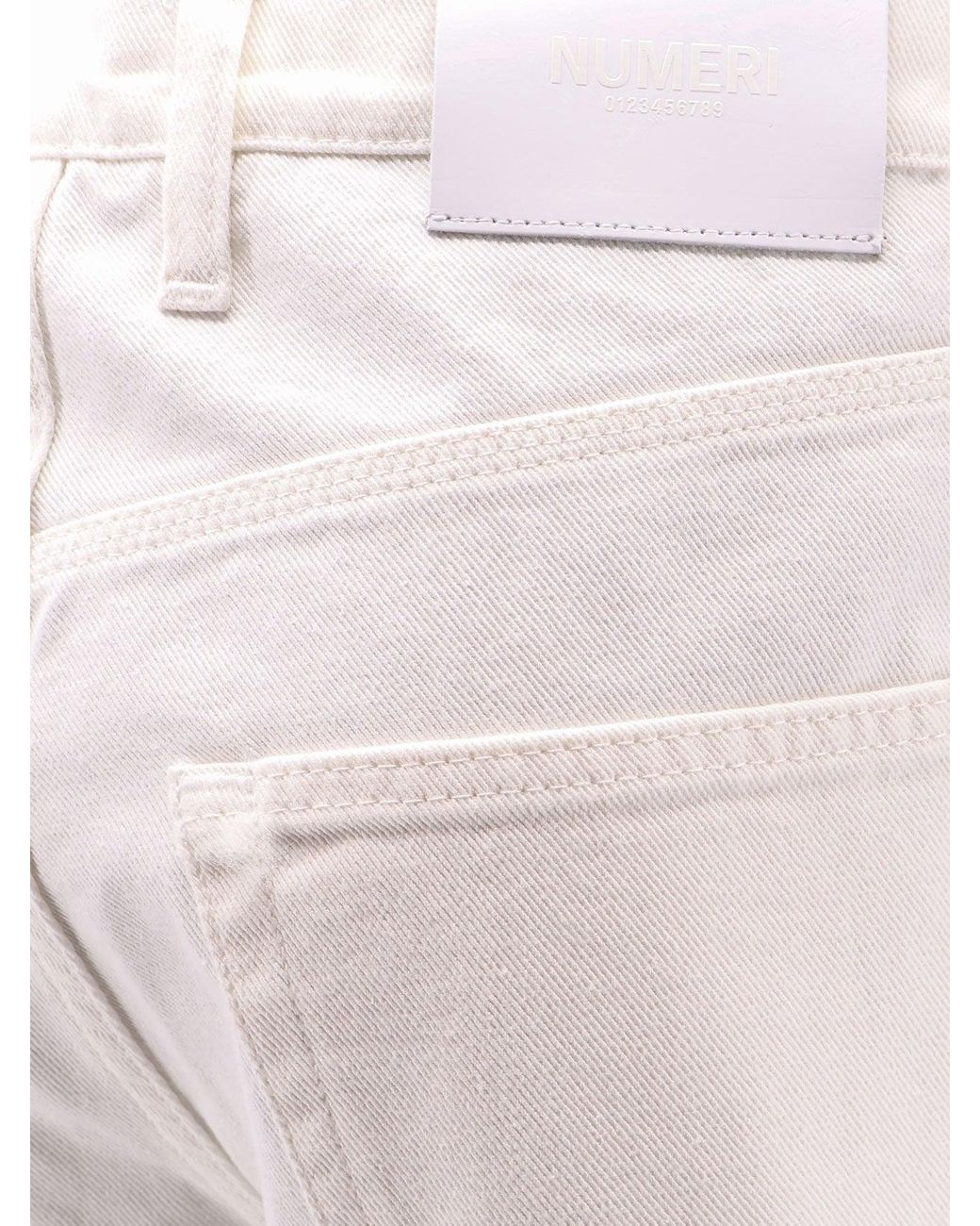 NUMERI 123456789 Pink Cotton Trousers for men