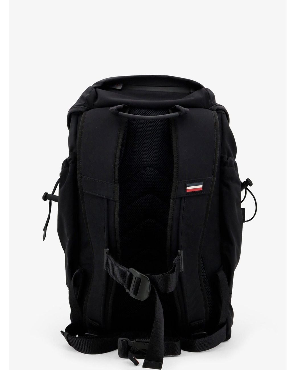 Moncler Black Nylon Backpack for men