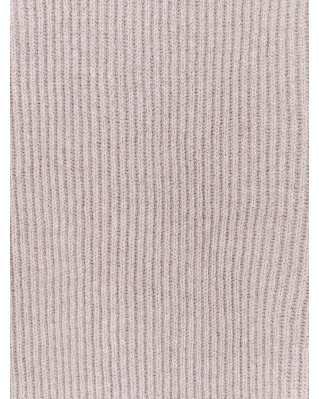 Alpha Studio Pink Virgin Wool And Cashmere Sweater for men