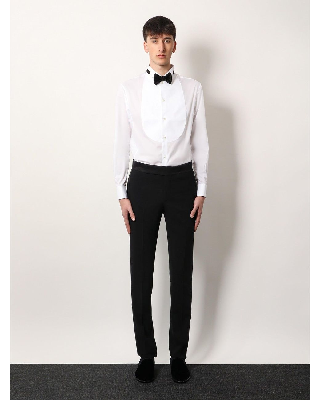 Giorgio Armani White Cotton Shirt for men