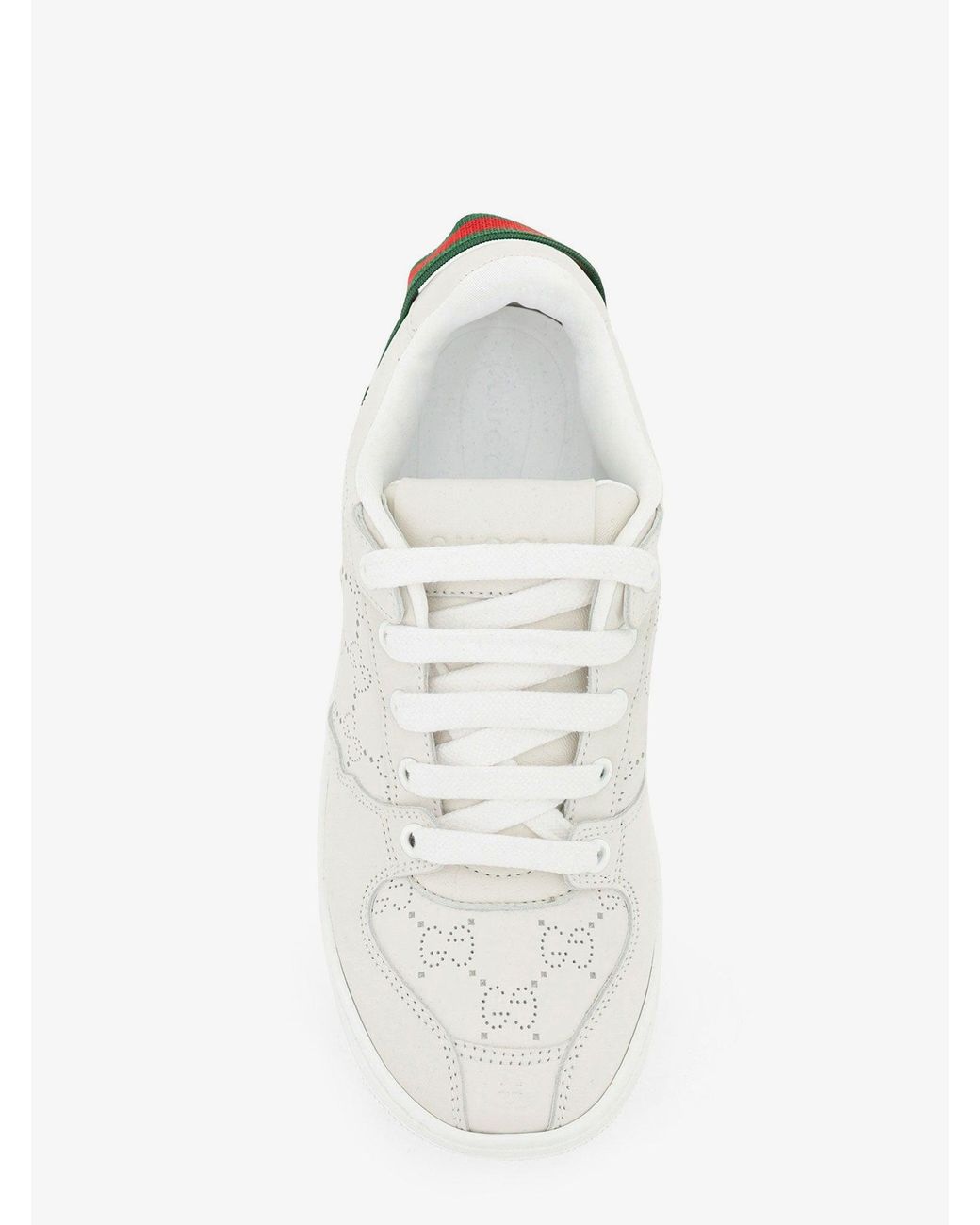 Gucci White Screener Sneaker
