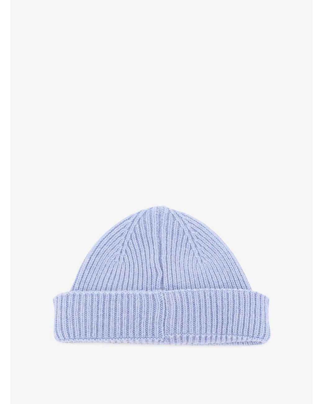Amaranto Blue Wool And Cashmere Hat for men