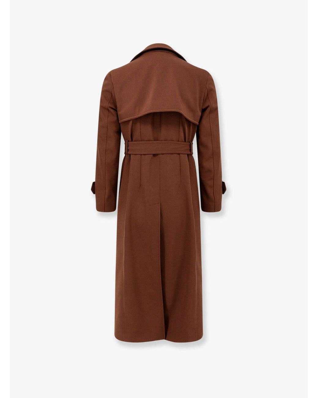 Hevò Brown Rivabella Trench With Belt