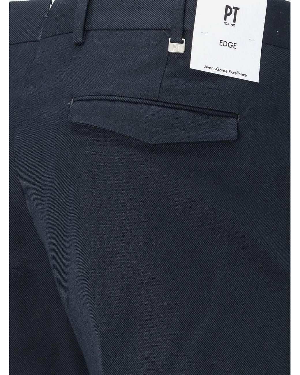 PT Torino Blue Michael Trousers for men