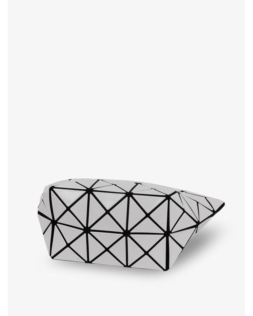 Issey Miyake White Prism Pvc Clutch Bag