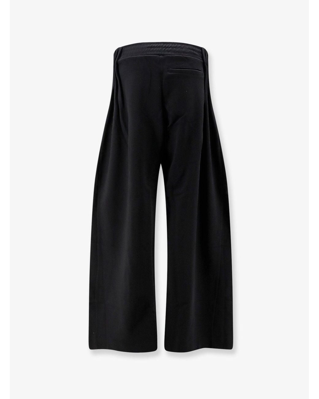 Dries Van Noten Black Hamesa Bis Cotton Trousers