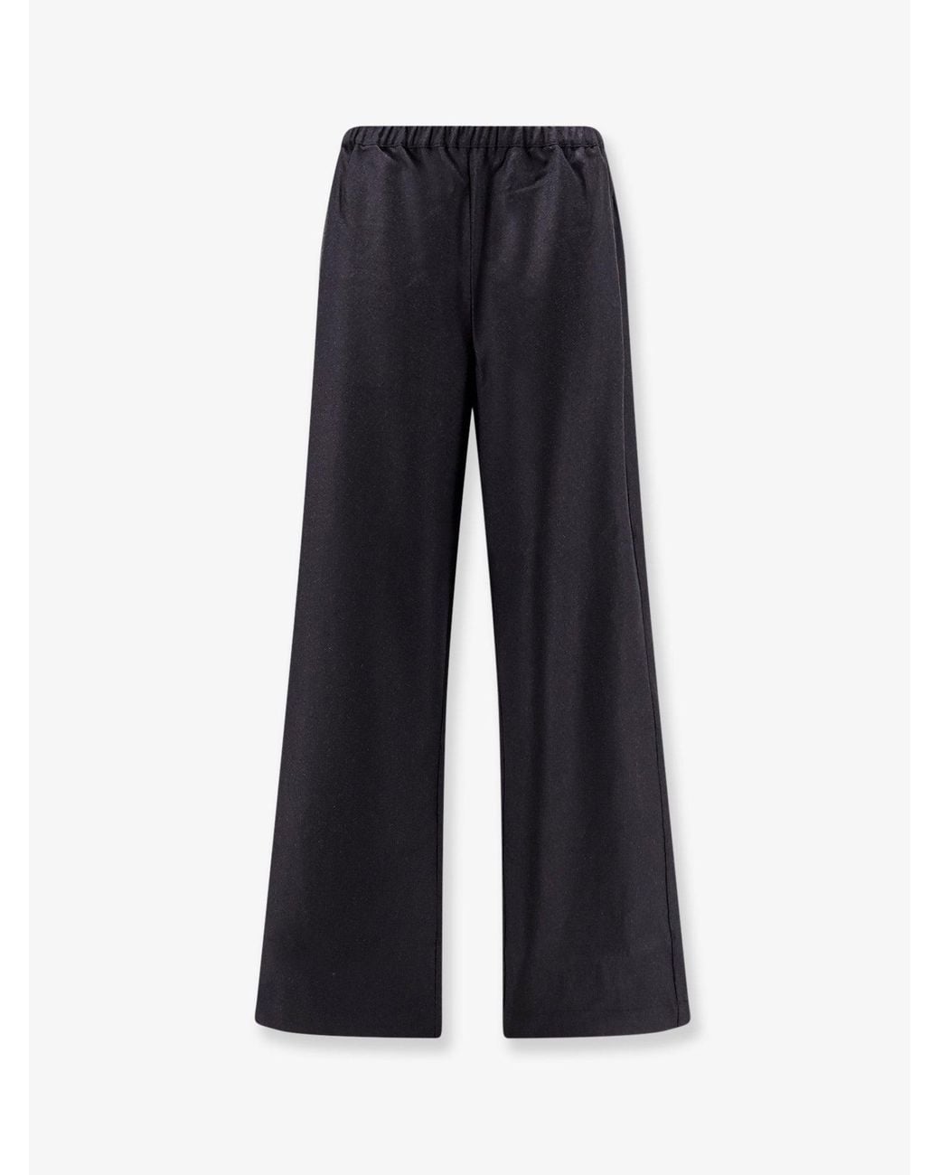 Rohe Blue Mèlange Virgin Wool Trousers