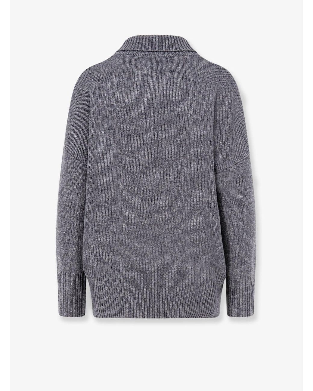 Lisa Yang Blue Heidi Cashmere Turtleneck
