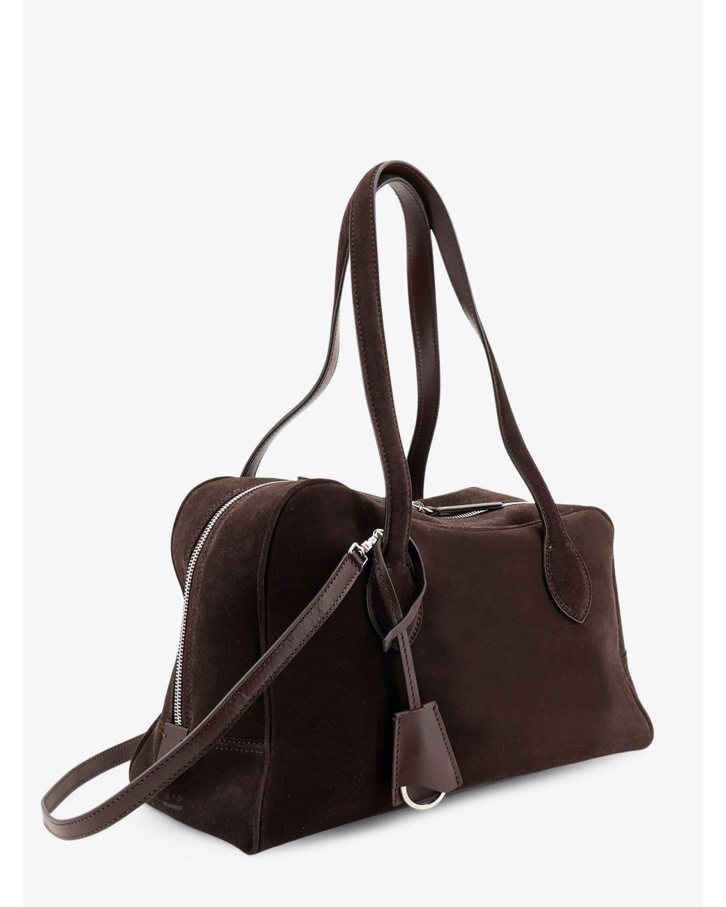 Atp Atelier Brown Handbag Noale Suede Handbags
