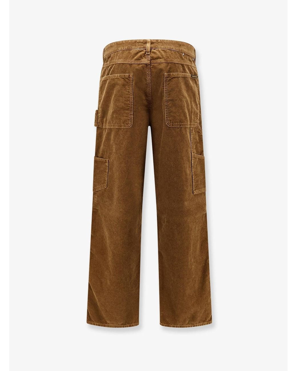 Golden Goose Deluxe Brand Natural Velvet Trousers for men