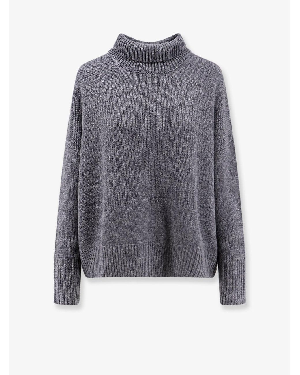 Lisa Yang Blue Heidi Cashmere Turtleneck
