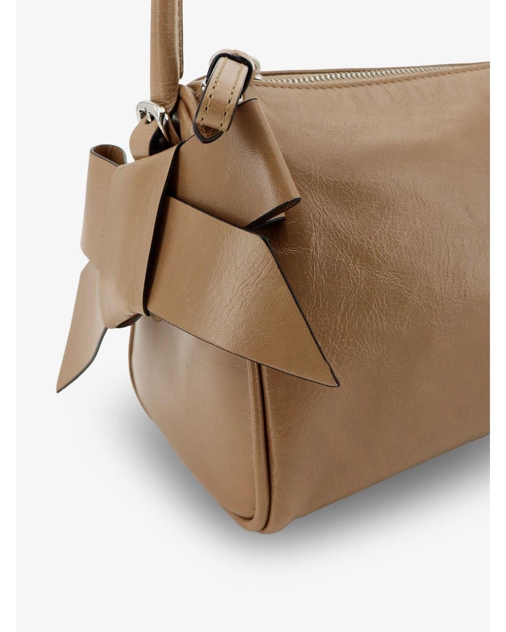 Miu Miu Brown Leather Shoulder Bag