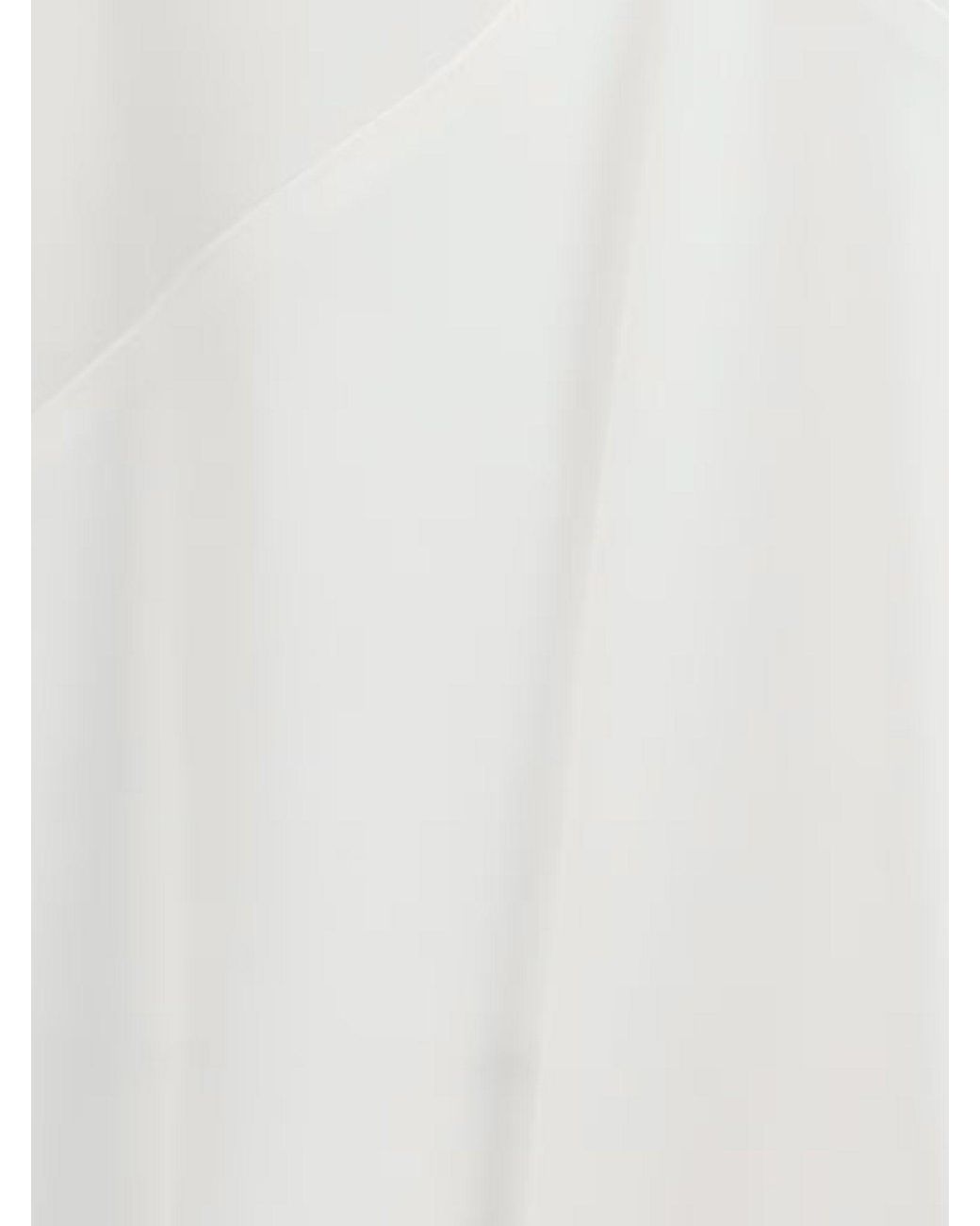 Brunello Cucinelli White Cotton And Silk Top