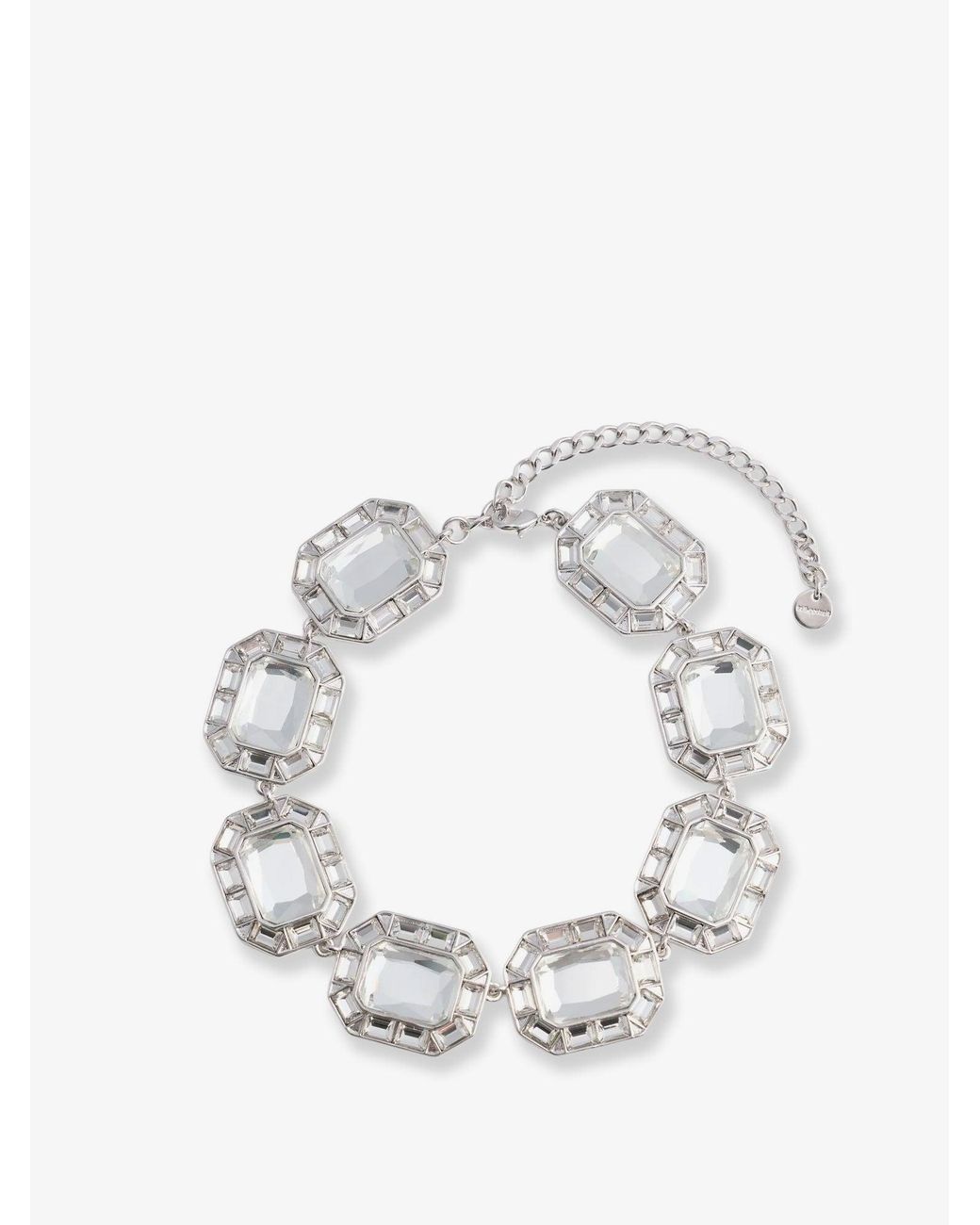 Collana Crystal di Self-Portrait in White