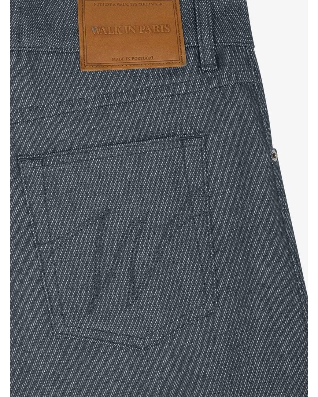 Walk In Paris Blue City Messanger Trousers for men