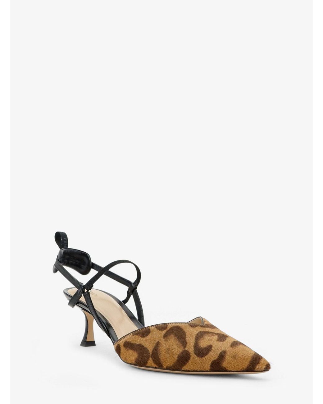 Fendi White Very Colibrì Pony Skin Pumps