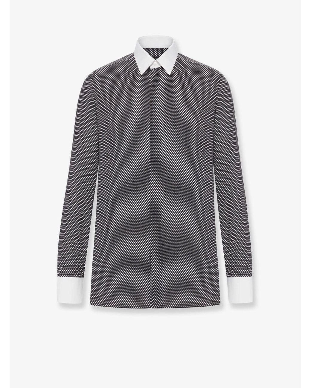 Camicia Classica Fit di Tom Ford in Multicolor da Uomo