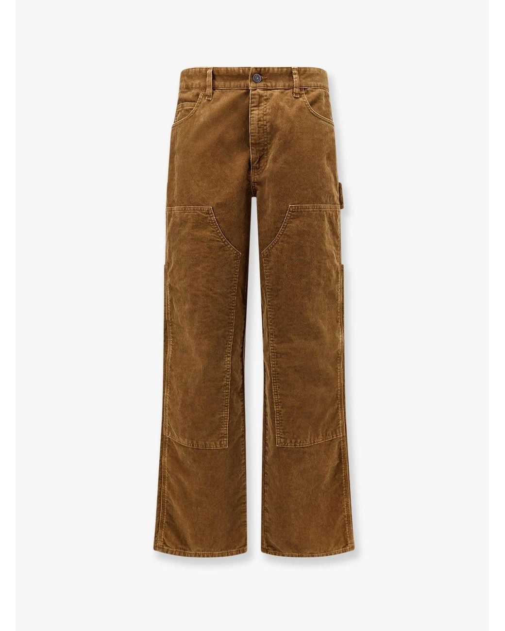 Golden Goose Deluxe Brand Natural Velvet Trousers for men