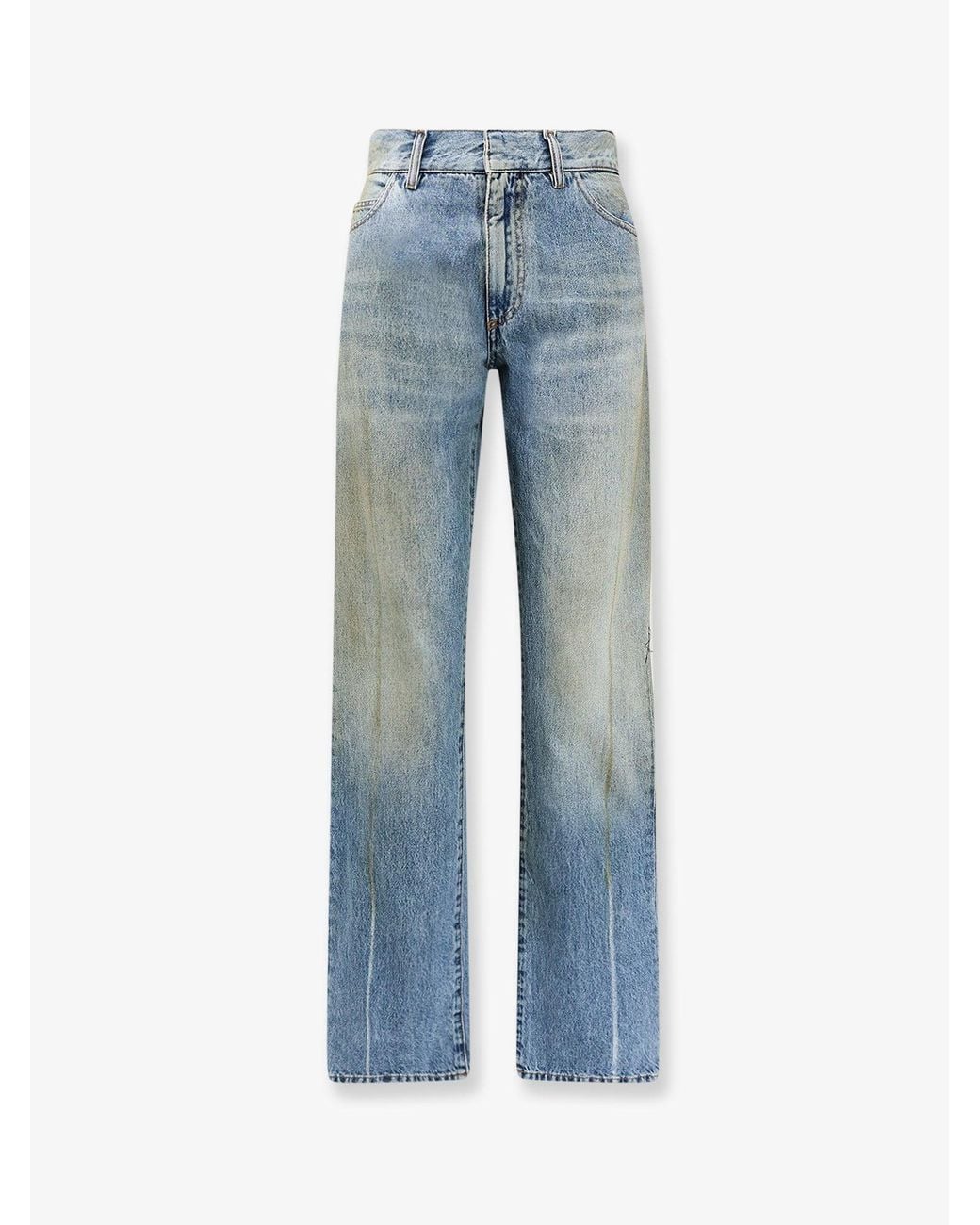 MM6 by Maison Margiela Blue Jeans With Numeric Signature Tag