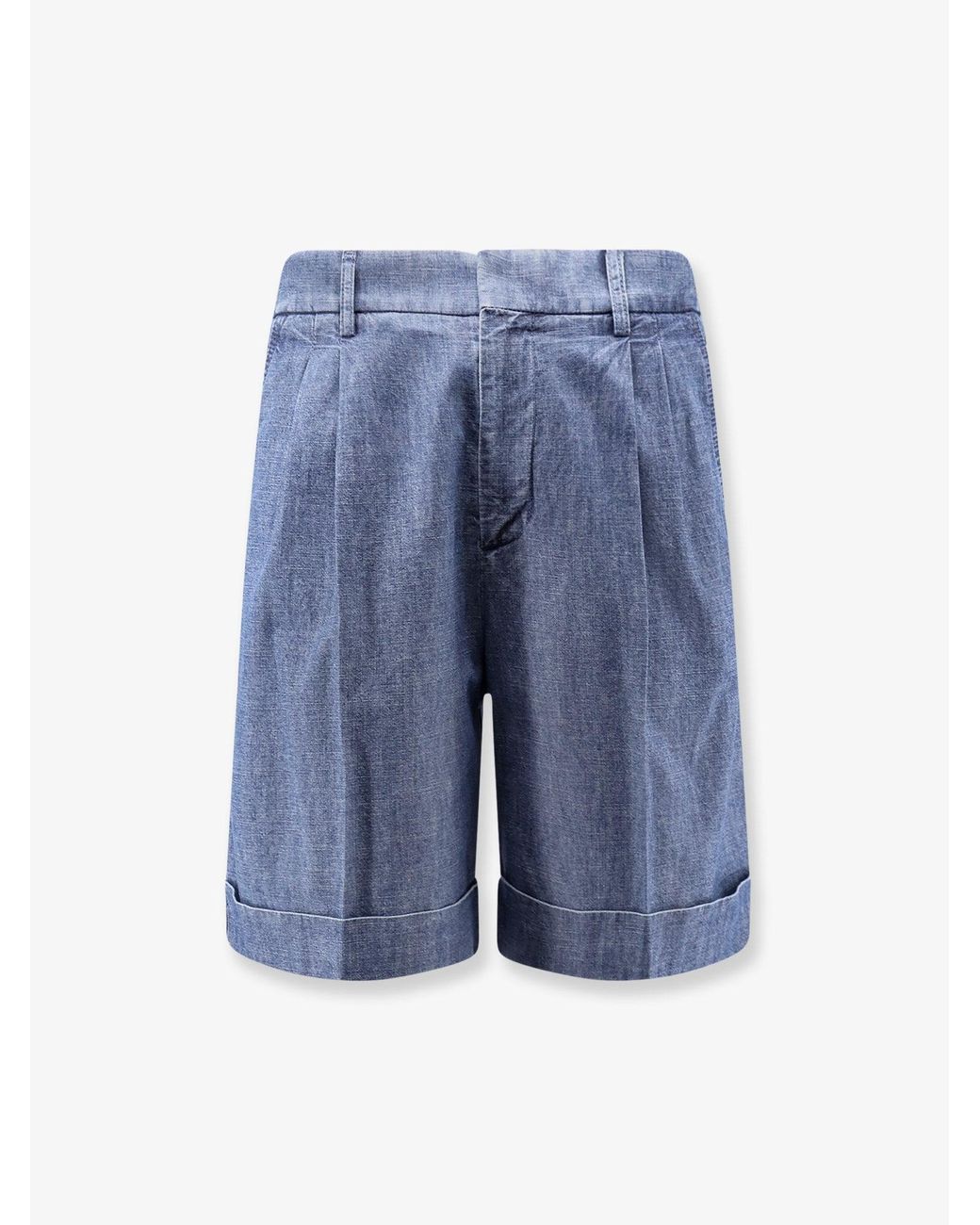 Valentino Blue Denim Shorts for men