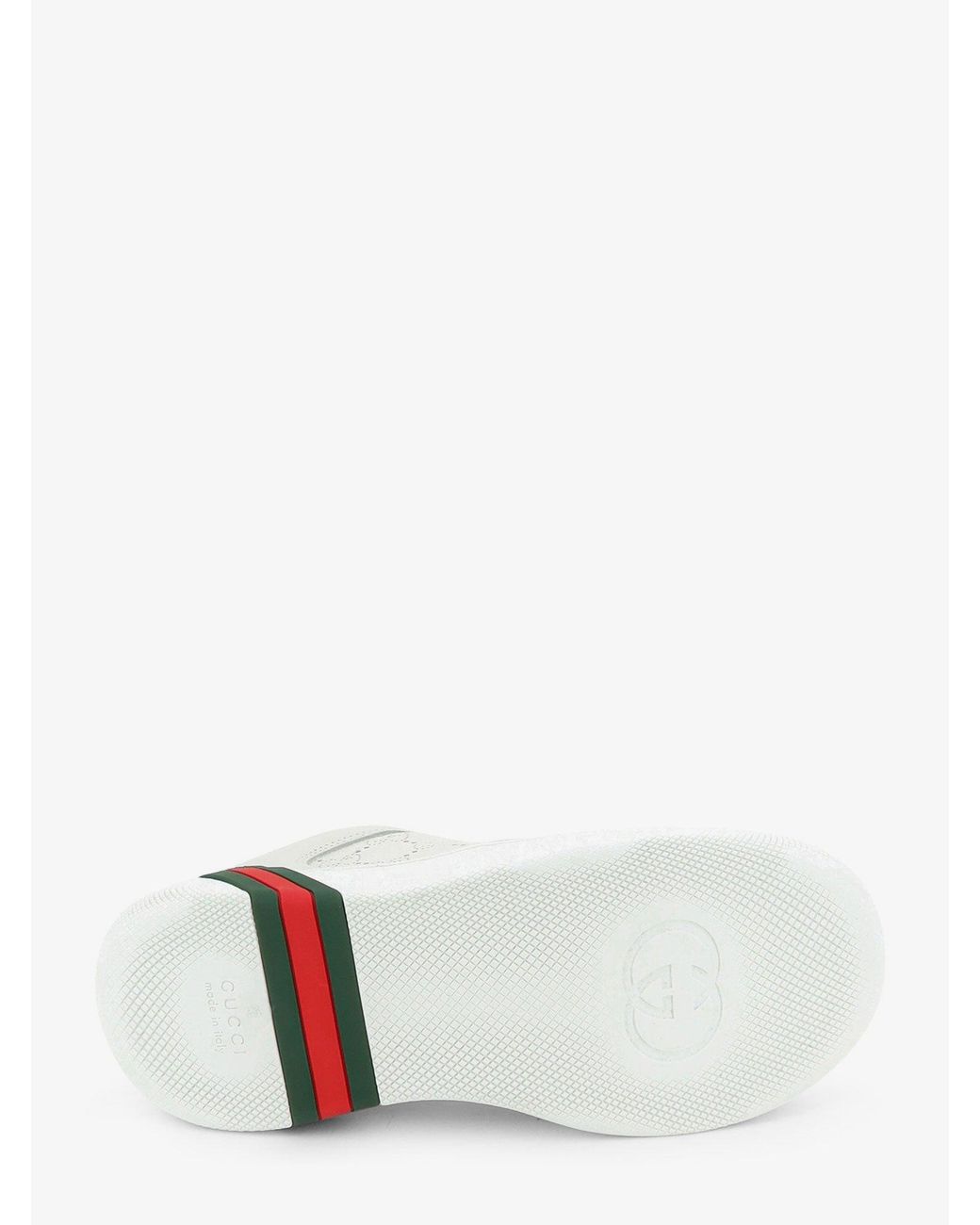 Gucci White Screener Sneaker