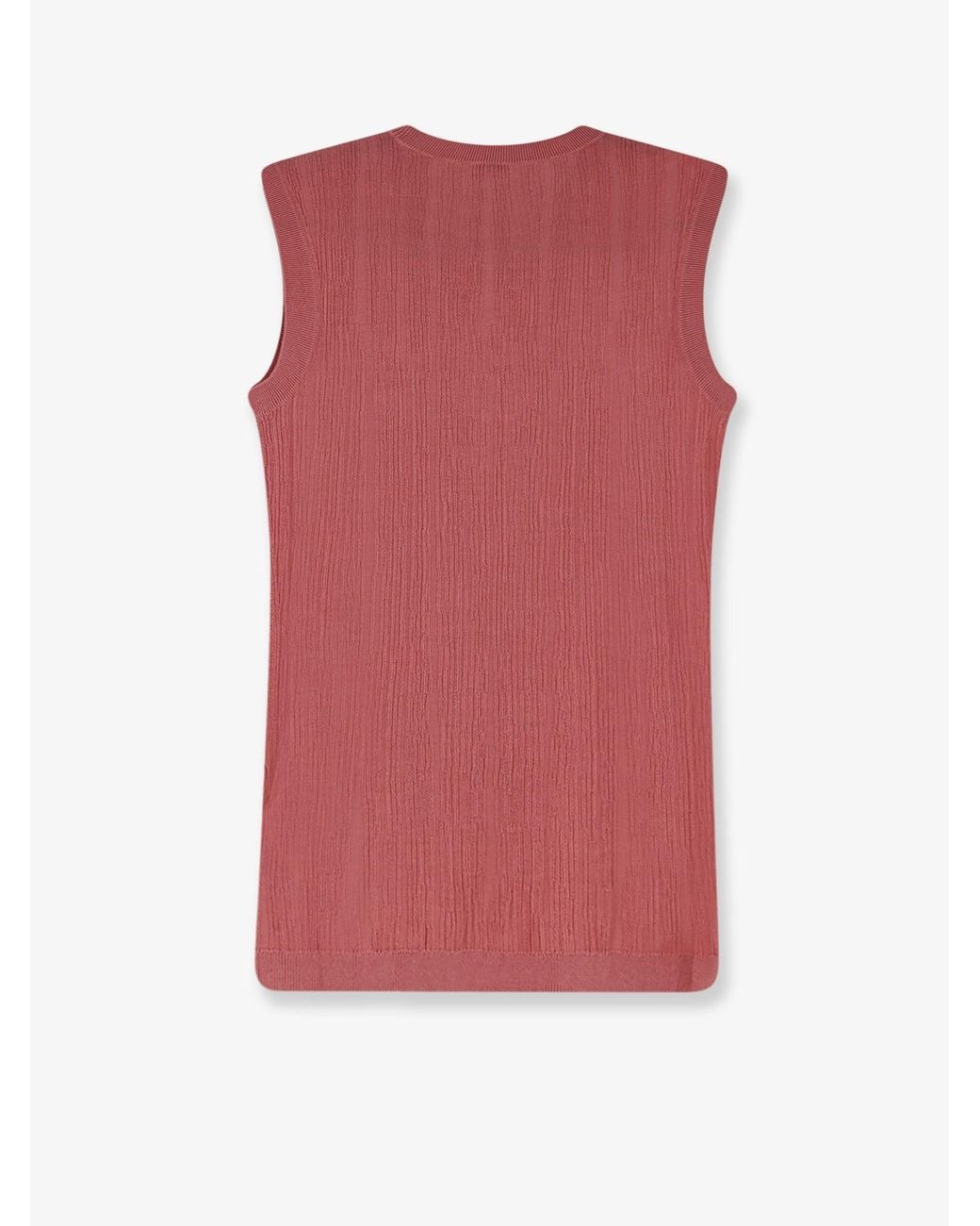Joseph Pink Calife Silk And Cotton Tank Top