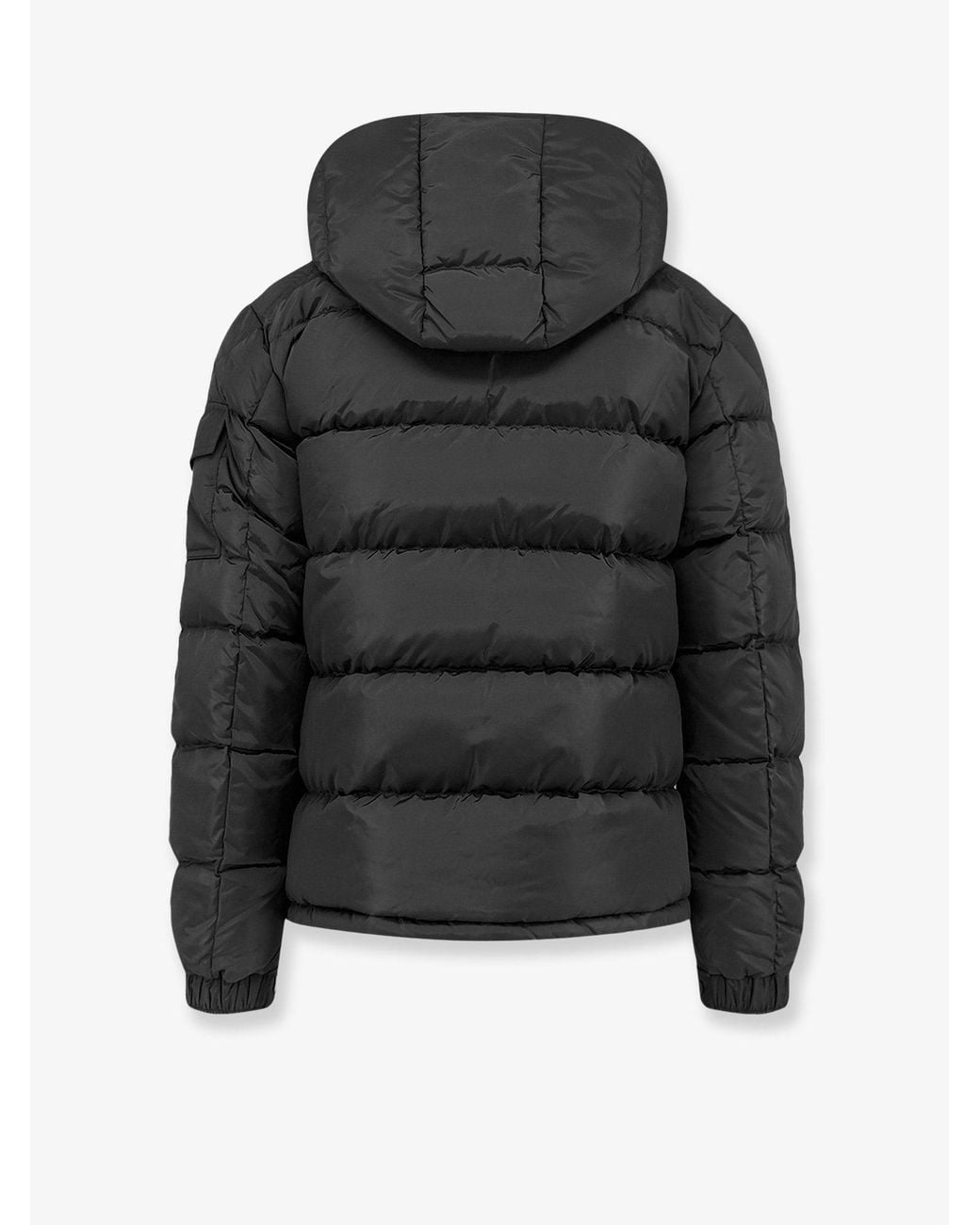 Moncler Black Maya Recycled Material Down Jacket for men