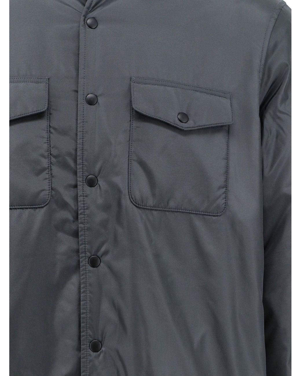 Aspesi Blue 13 Piu' Padded Shirt/Jacket for men