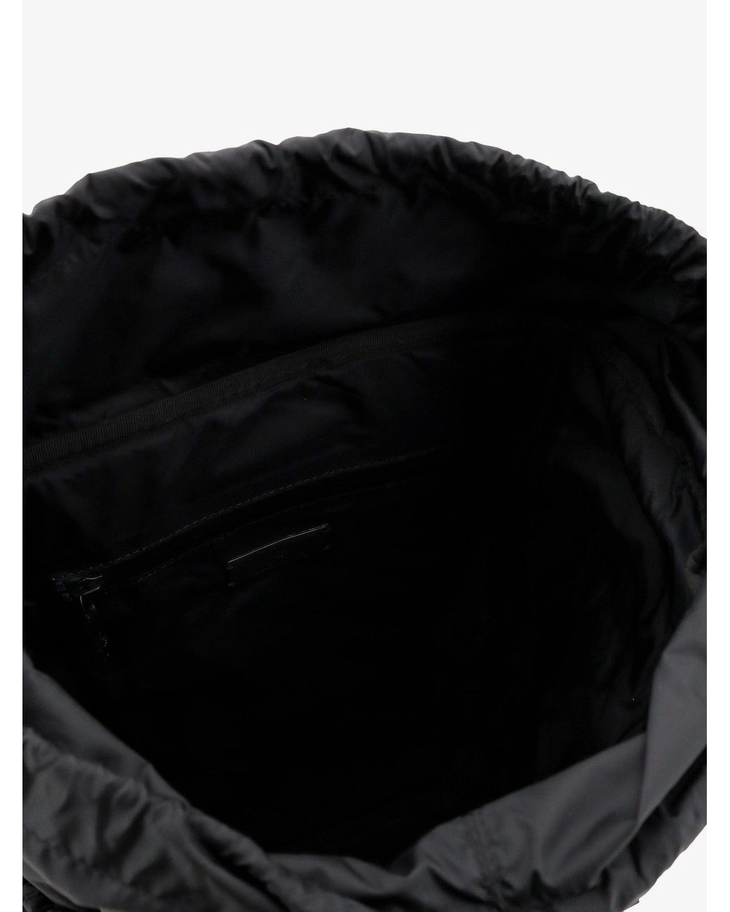 Moncler Black Nylon Backpack for men