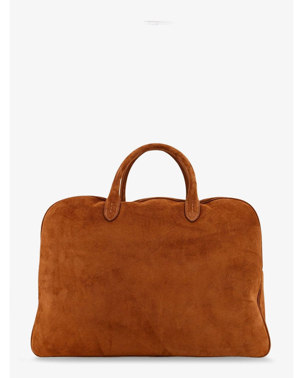 Orciani Brown Jones Suede Travel Bag for men