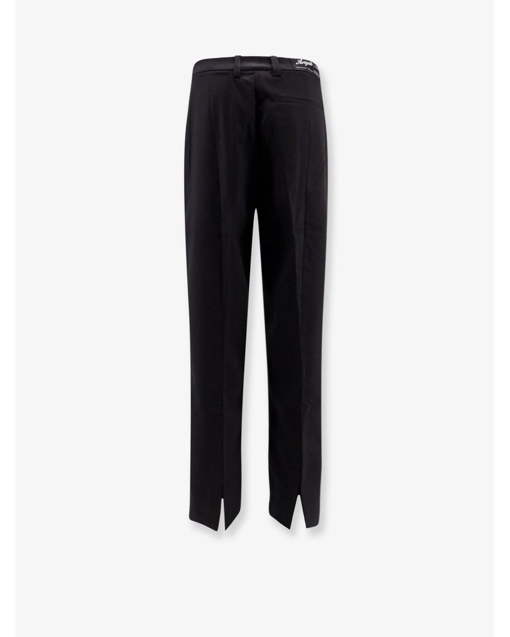 Axel Arigato Black Wool Blend Trousers