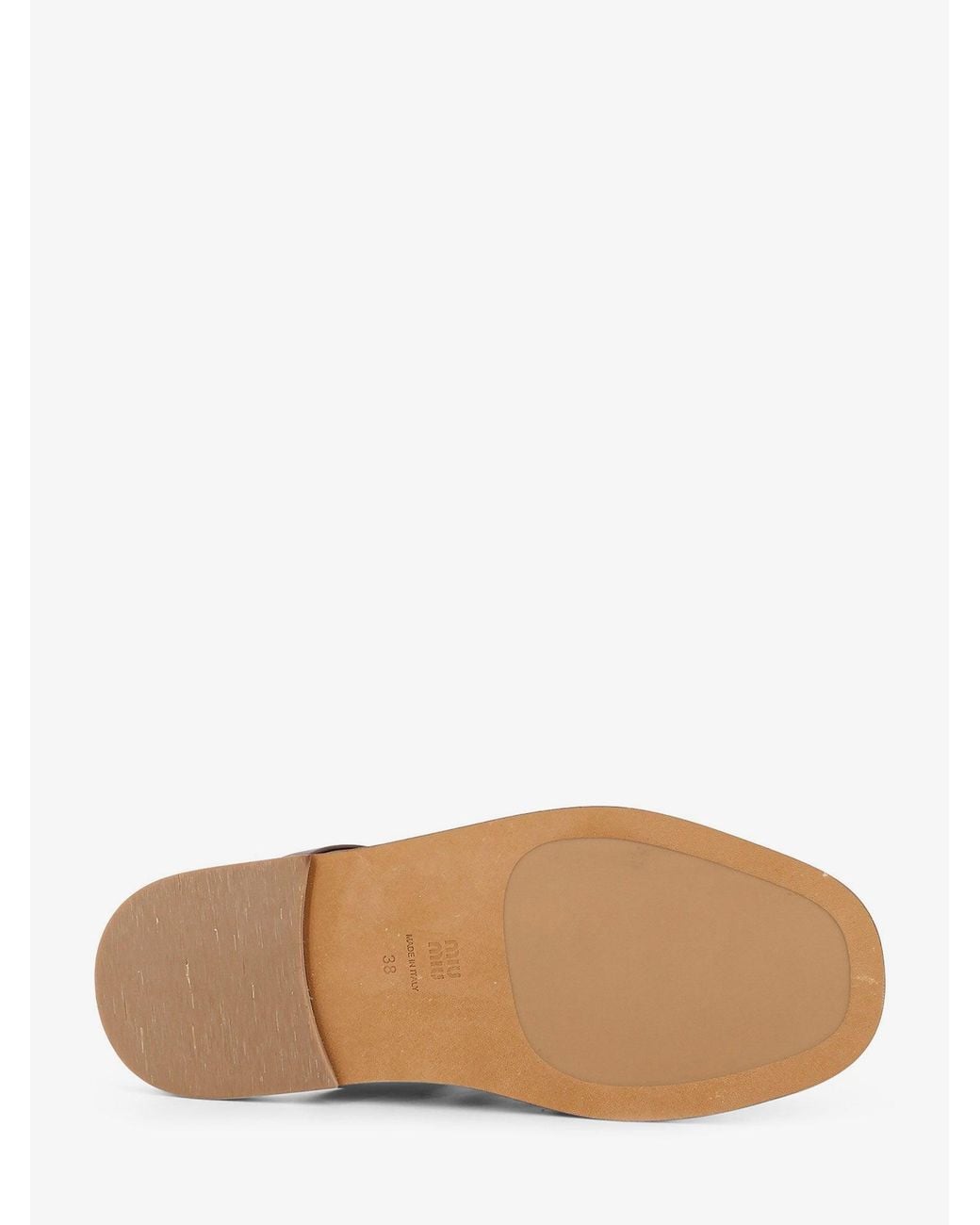 Miu Miu Brown Leather Sandals