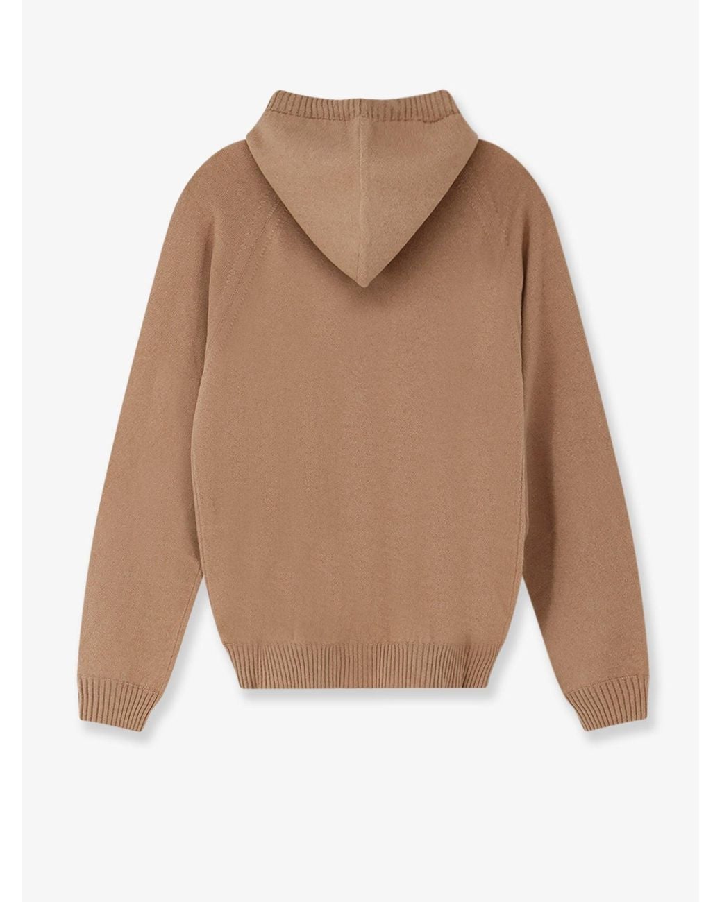 Alpha Studio Natural Wool Hoodie for men