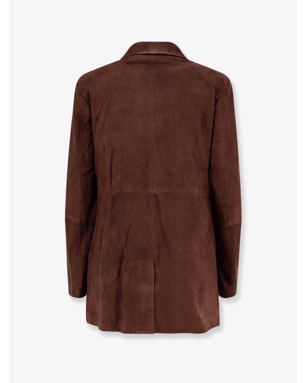 Arma Brown Safia Suede Blazer