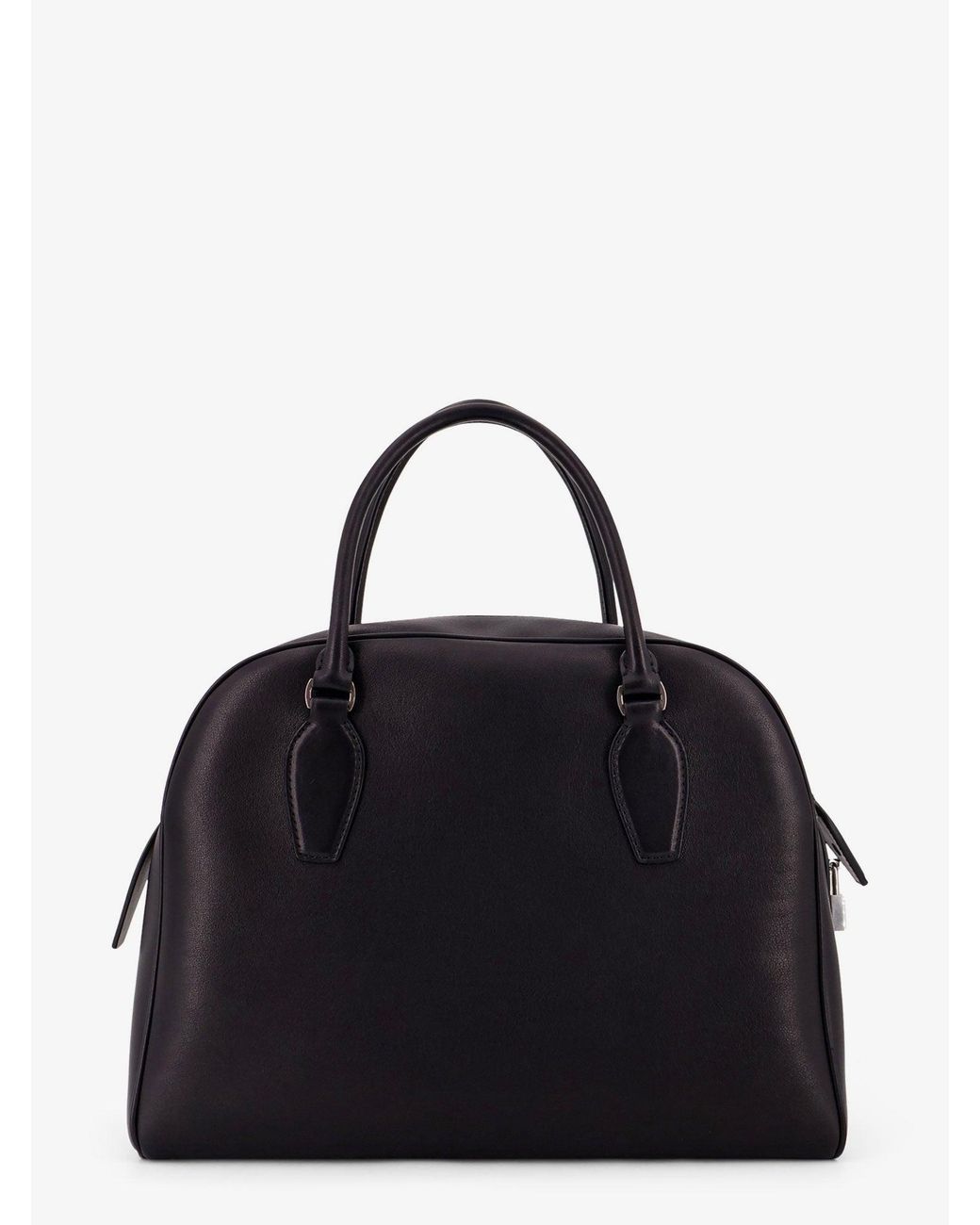 The Row Black India 12.00 Leather Handbag