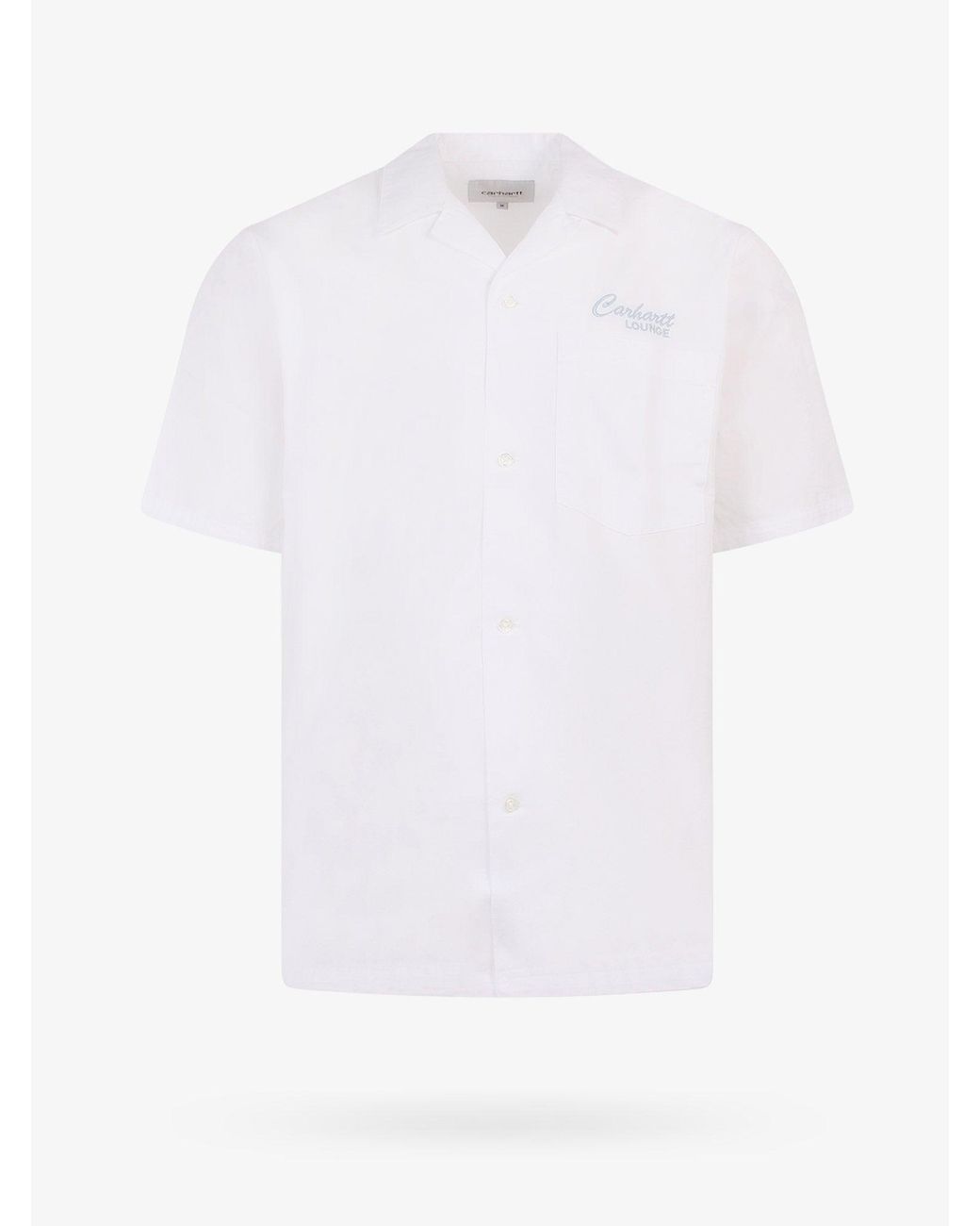 Carhartt WIP Cotton Sshirt in White for Men | Lyst