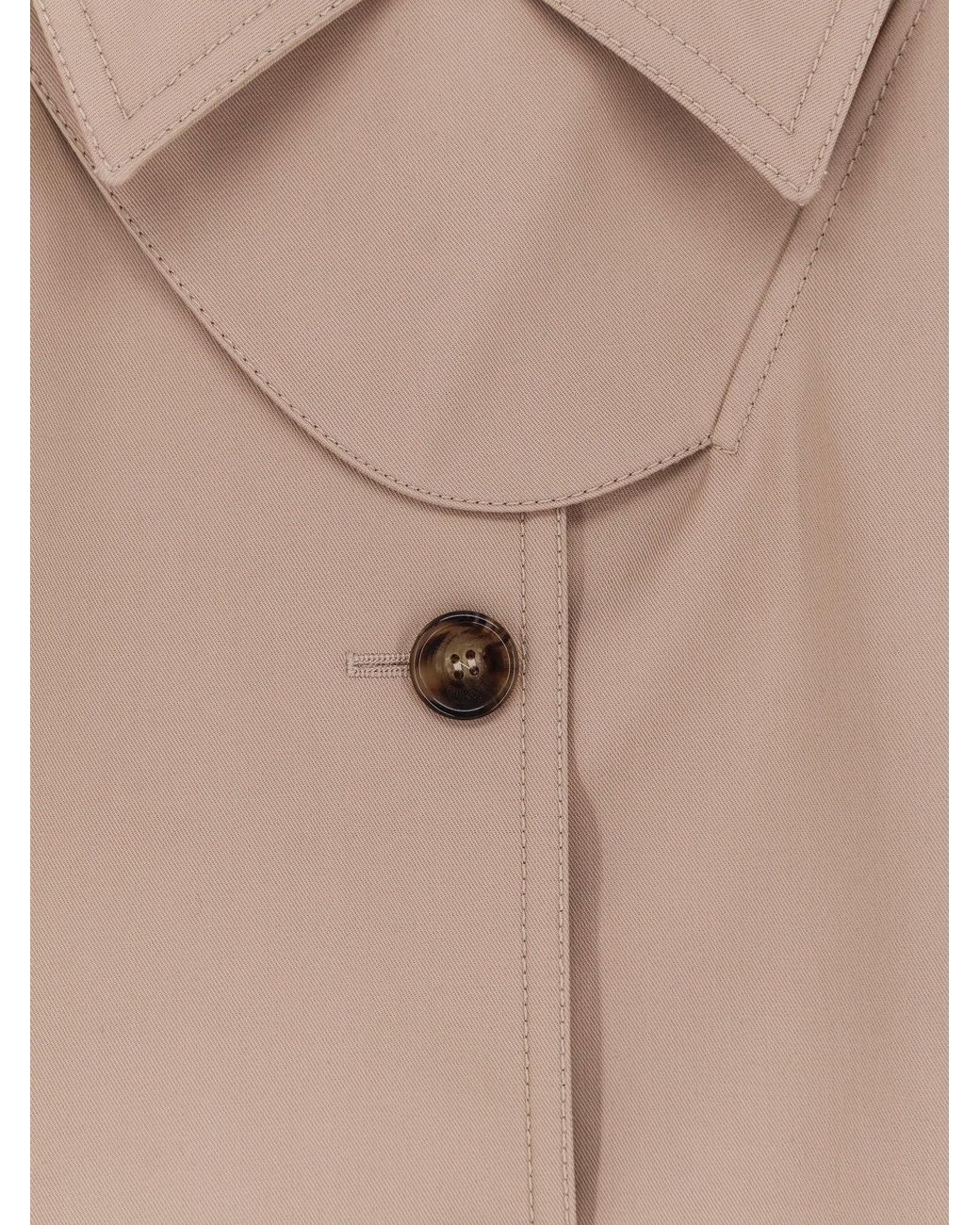 Max Mara Natural Mxapaggio Cotton Cape
