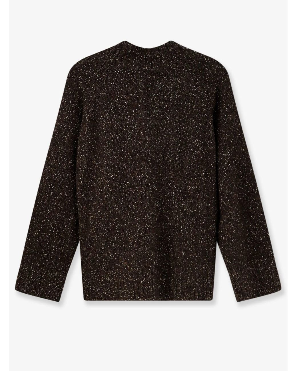 Alysi Black Oversize Sweater
