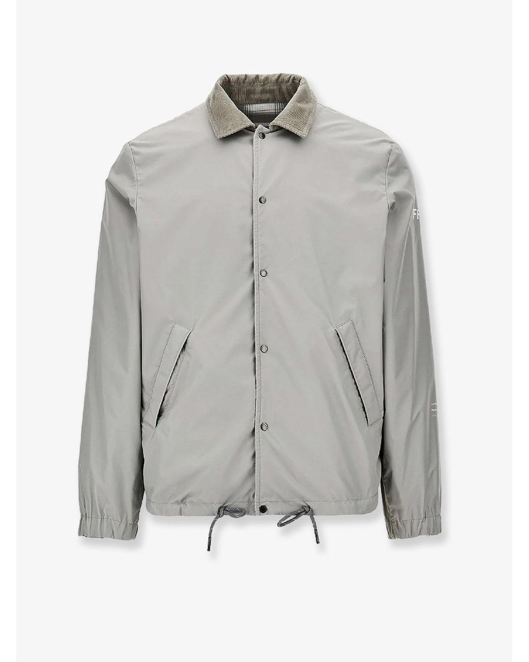 Moncler Gray Ryuha Cotton Jacket for men